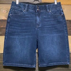 Lane Bryant Size 14 Bermuda High Rise Shorts